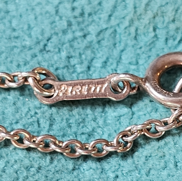 ✨ Tiffany & Co. Cushion Tag Vintage Necklace Sterling 925 Rare Engravable✨ - Picture 8 of 17